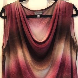 Roz & Ali Cowel Neck Sleeveless Top